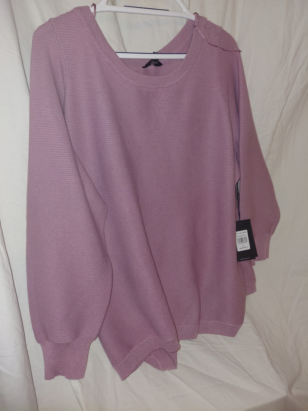 Cyrus Women's Crewneck Sweater in Dusty Lavender